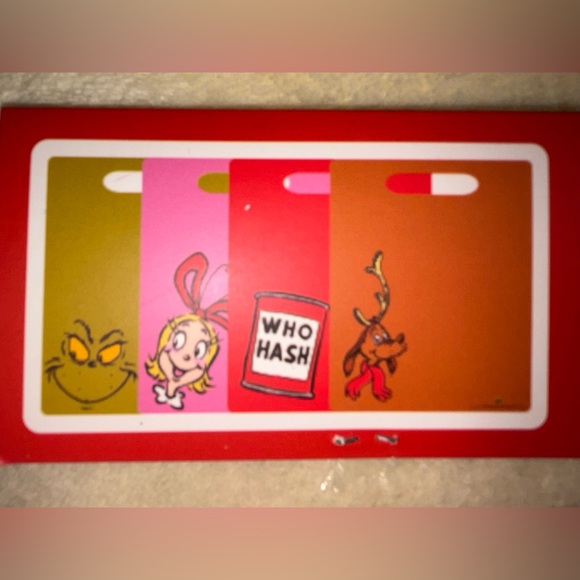The Grinch Flexible Cutting Mats Set of four - Picture 4 of 7